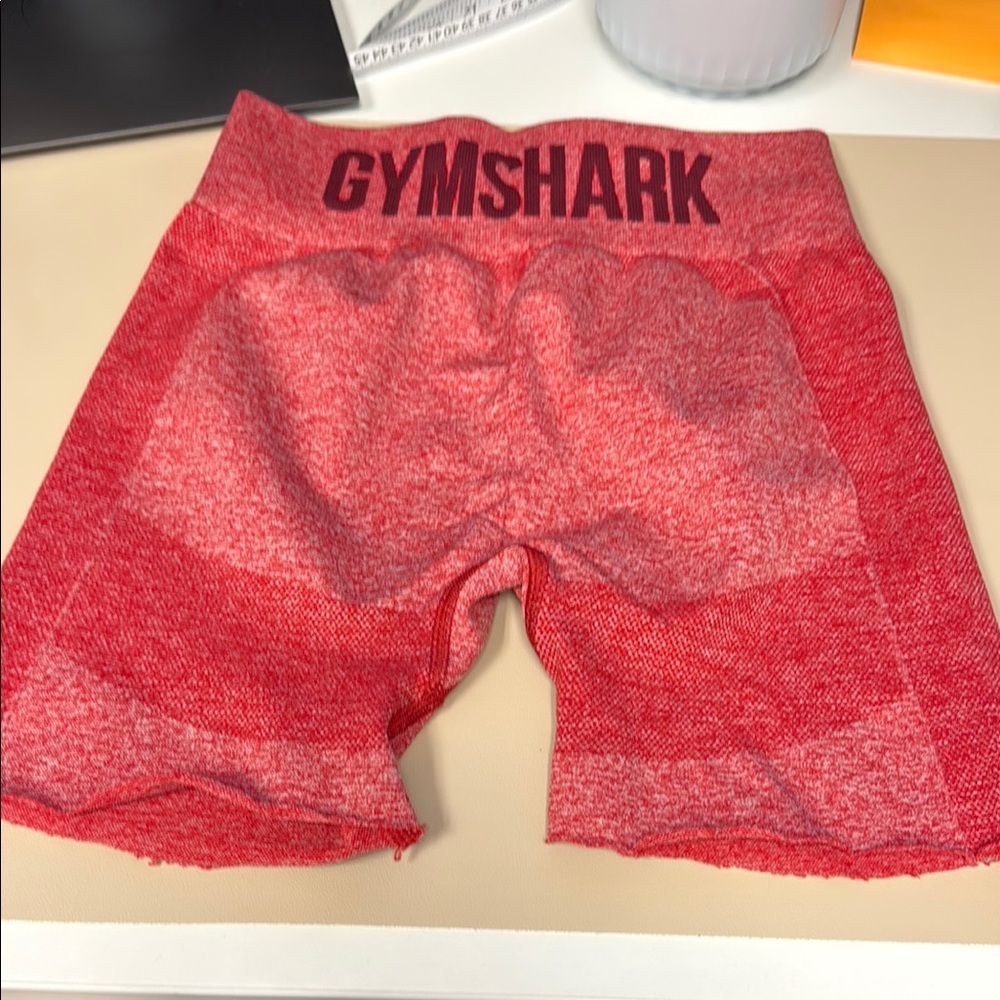Gymshark Women's Red Shorts
